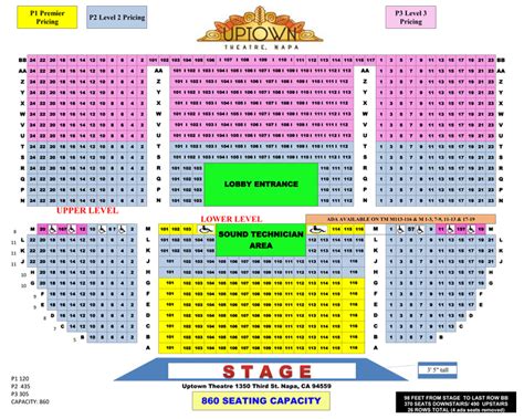 Uptown theatre napa seating chart  SeatGeek Is The Safe Choice For Uptown Theatre Napa Tickets On The Web